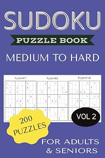 Sudoku Puzzle Book Vol 2 cover