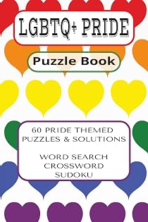 LGBTQ+ Pride Puzzle Book cover