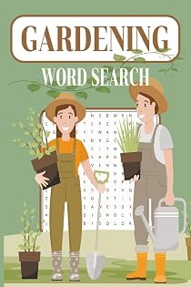 Gardening Word Search Book cover