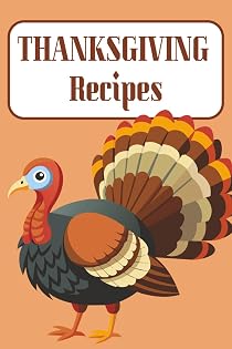 Thanksgiving Blank Recipe Book cover